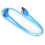 SATA 3.0 SolidState Datenkabel Transparent Blau 50cm für PC 11