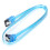 SATA 3.0 SolidState Datenkabel Transparent Blau 50cm für PC 12
