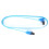 SATA 3.0 SolidState Datenkabel Transparent Blau 50cm für PC 3