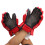 1 Paar rote Eishockeyhandschuhe, Handschutz, 15