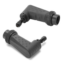 Adaptateur à angle droit pour Rotary 4000/400 noir