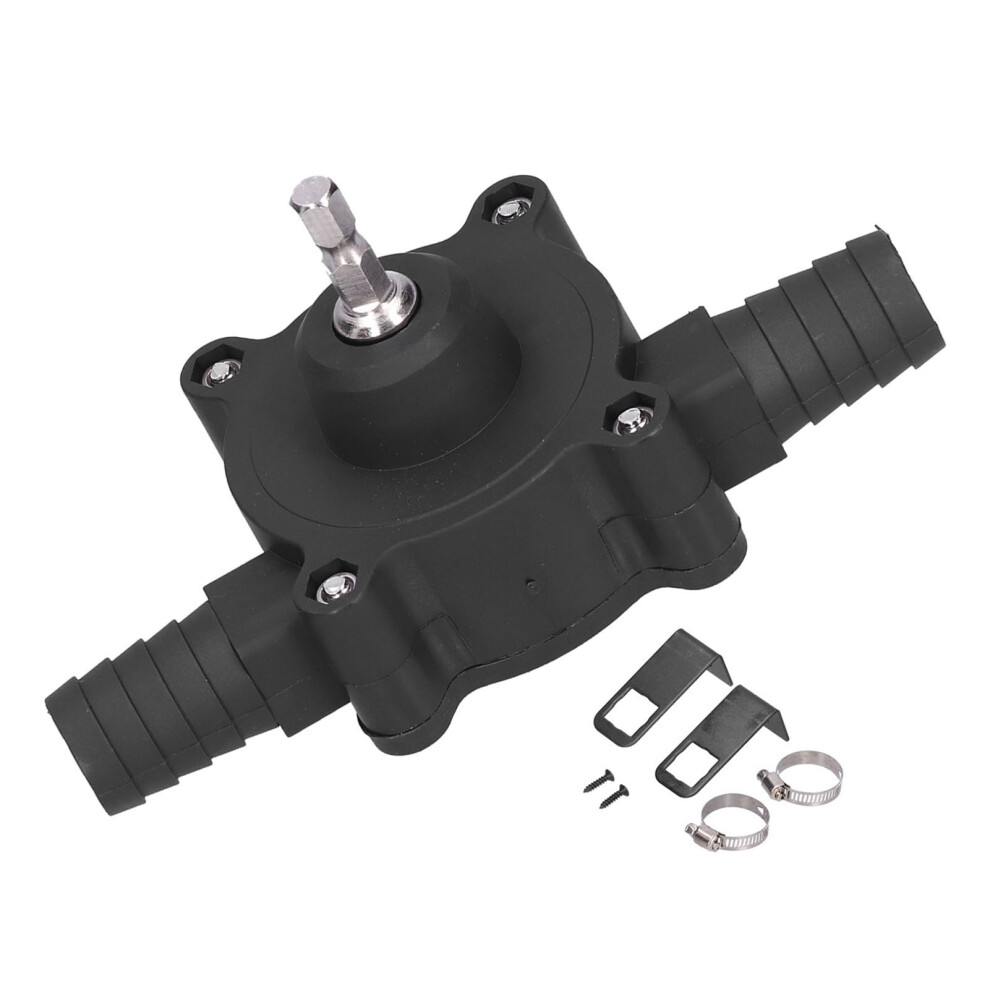 Portable Electric Hand Pump For Water Oil & Diesel Transfer Self-Priming 12V 9431358567470