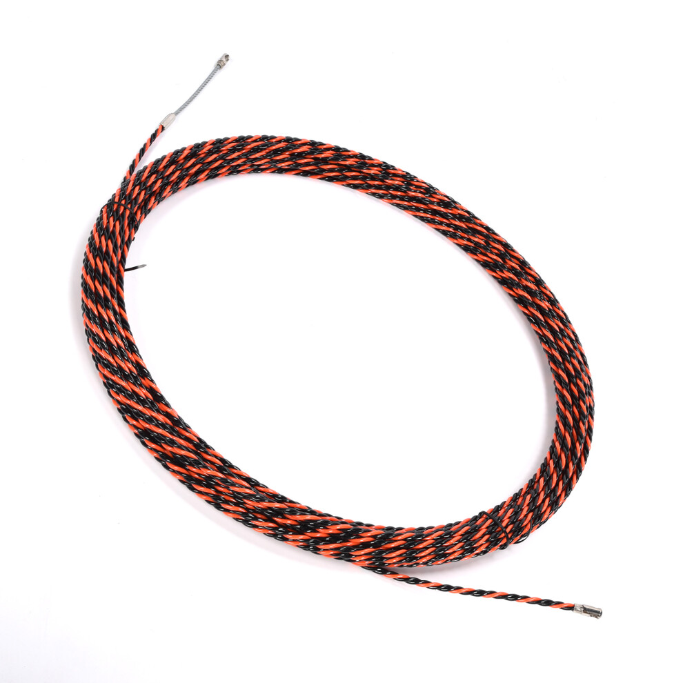 30M Red & Black Double Strand Coated Wire Rope For Elevator & Crane 3291358567513