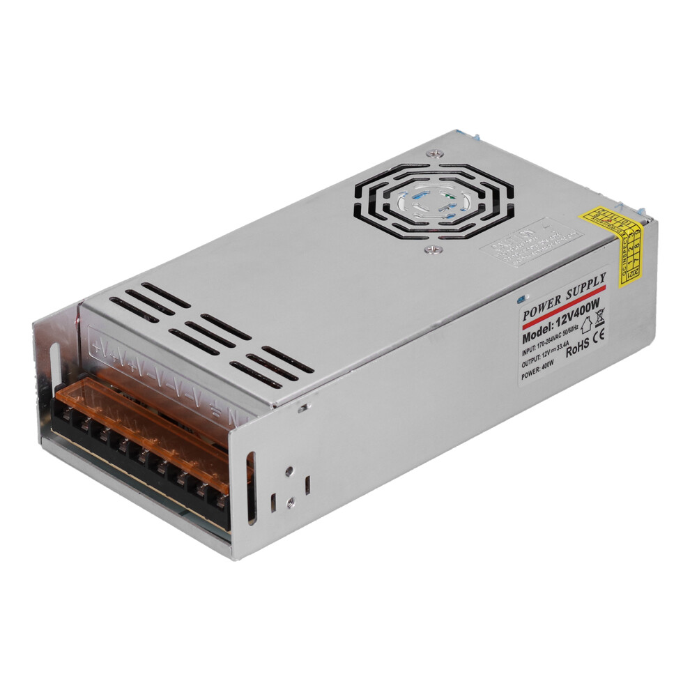 Yy-400-12 12V 400W Regulated Switching Power Supply Aluminum 200X98x50mm 4661358567636