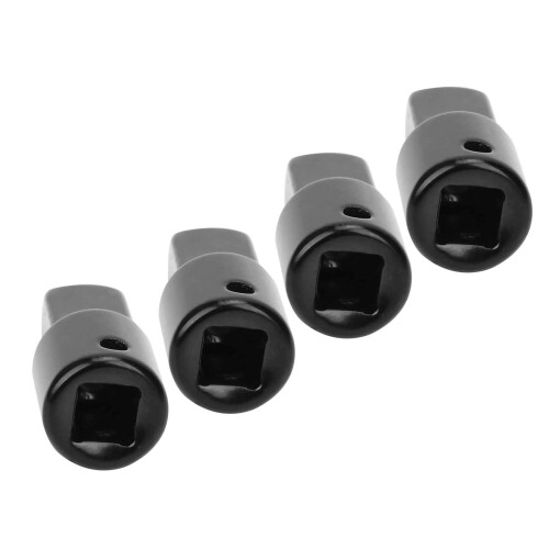4-teiliger Steckschlüsseladapter aus Hartstahl, 2