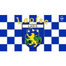 Ireland County LAOIS 5 x 3 ft CHEQUERED FlagCounty