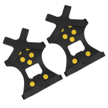 10 Stück Anti-Rutsch Schnee Eis Schuhspikes Griff Gamaschen Steigeisen M