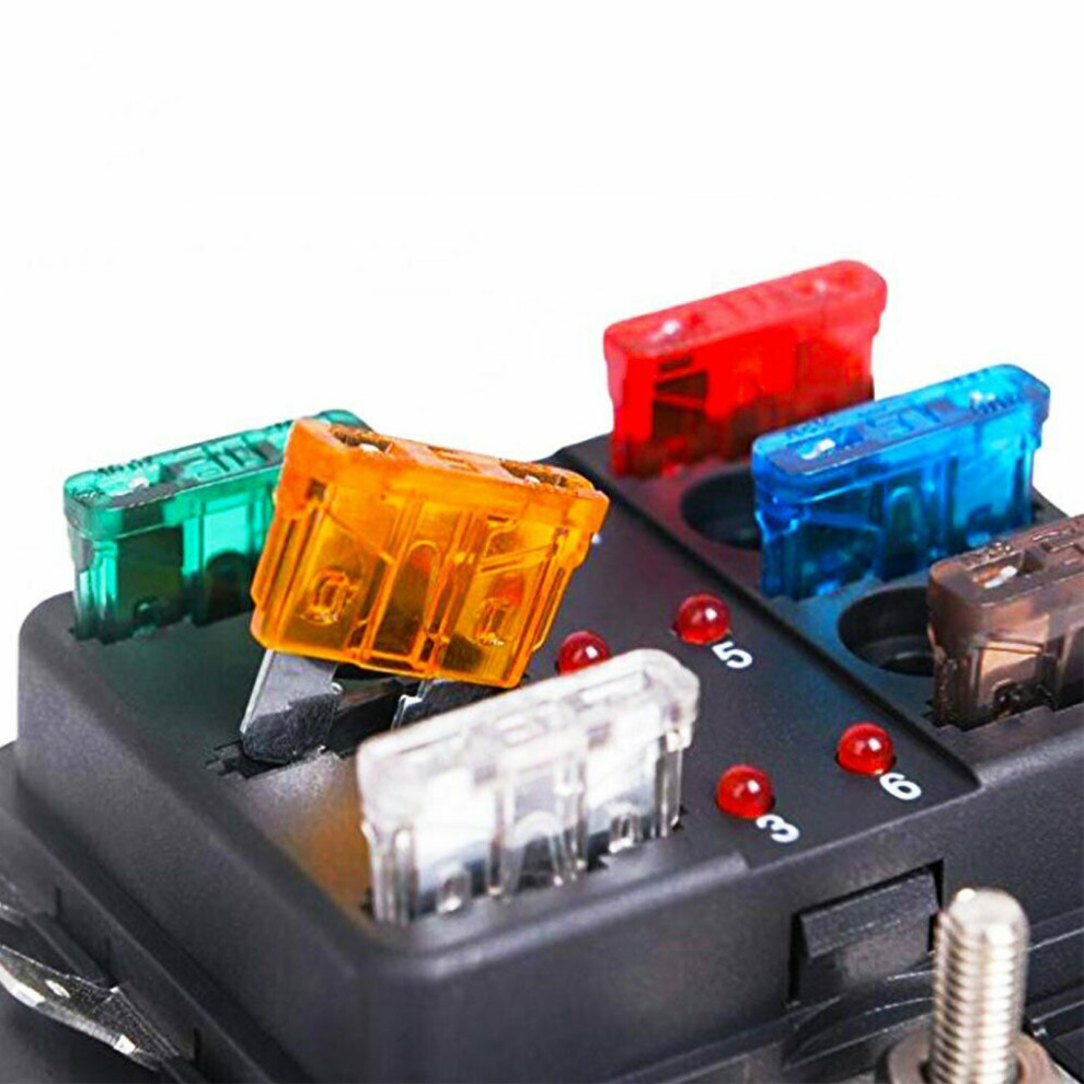 220Pcs Blade Fuse Set Assortment 2-35A Small & Medium Size For Cars 6911358572665