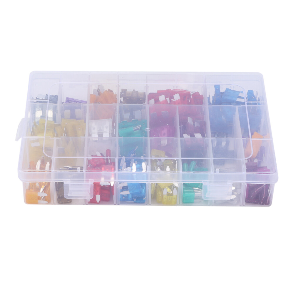 Car Boat Truck Blade Fuse Assortment 300Pcs Small Medium 2-40A With Puller 4211358572699
