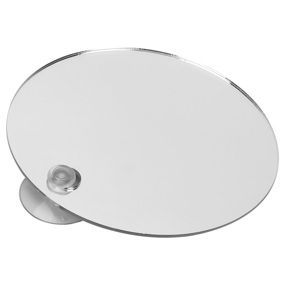 Round Anti-Fog Shower Mirror Wall Hanging, Shatterproof Bathroom