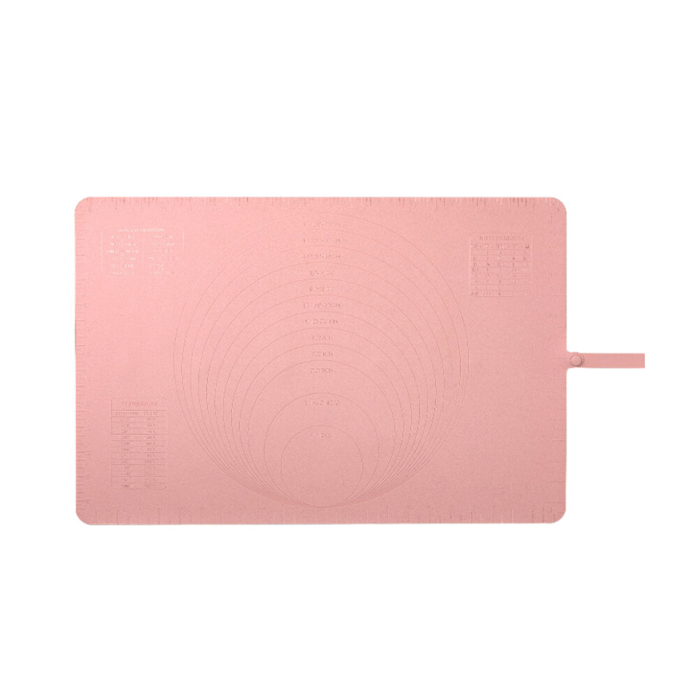 (Pink) Silicone Measuring Pad Baking Mat Pastry Maker Kneading Cooking Tools-image-OPC-PMSDBTQ-NEW