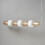 Visconte Edvin Glass Ceiling Pendant Bar - Brass 4