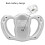 Portable Handheld Body Fat Measuring Instrument BMI Meter Fat Analyzer Device 5
