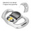 Portable Handheld Body Fat Measuring Instrument BMI Meter Fat Analyzer Device 12