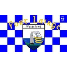 Ireland County WATERFORD 5 x 3 ft CHEQUERED Flag County Name in English & Irish