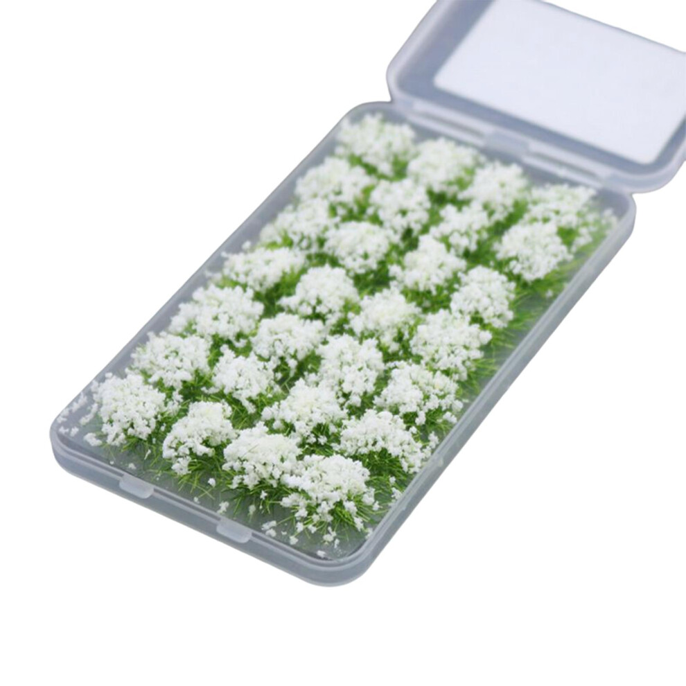 (White, 8mm10mm) Landscape Props DIY Miniature Mini Gree Plants Train Railways Sand-image-OPC-PMSDGPW-NEW