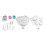 String Art Kit Dekorative Lustige 3D DIY Licht Up 4