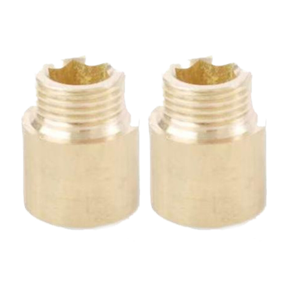 (30mm) 2x G1/2 Male To G1/2 Female Shower Extension Arm Brass Tube 26mm Then-image-OPC-PMSDPFW-NEW