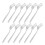 12Pcs Edelstahl Gabeln Multifunktionale Verkostung 4