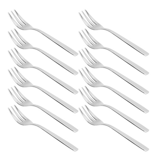 12Pcs Edelstahl Gabeln Multifunktionale Verkostung 1