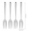 12Pcs Edelstahl Gabeln Multifunktionale Verkostung 14
