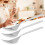 12Pcs Edelstahl Gabeln Multifunktionale Verkostung 9