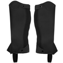 Horse Riding Half Chap Body Protector for Kids, Super Fiber Leather Sizes CL