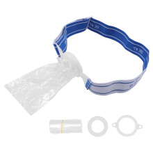 100pcs Skin-Friendly Silicone Colostomy Bags - No Leakage Odor-Free
