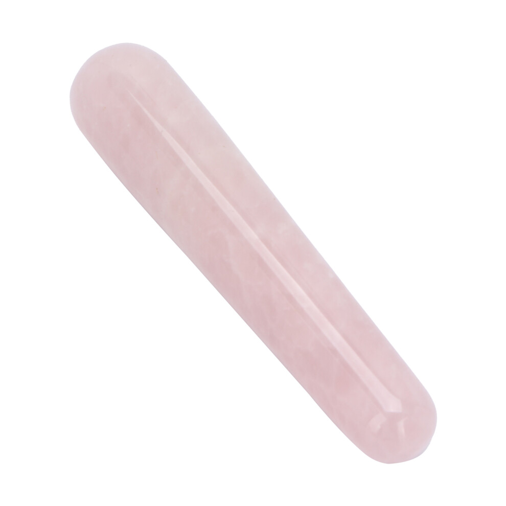 Exquisite Rose Quartz Massage Wand - Spa Experience Anywhere