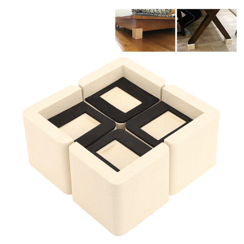 4Pcs Multifunktionale Nicht-Slip Bett Riser Möbel 1