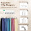 20 Stück Legging-Organizer für den Schrank, 15
