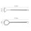 Stainless Hand Held Spring Whisk Mini Kitchen Eggs-triangle 3