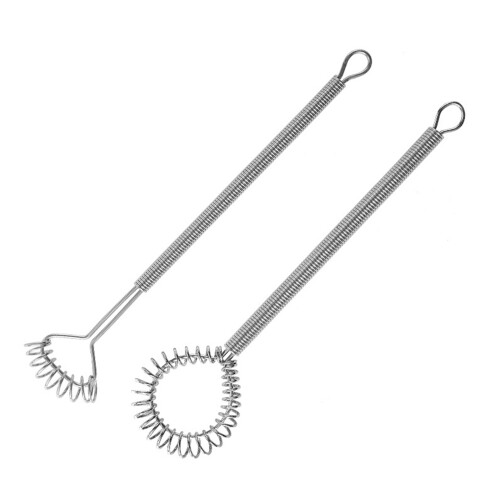Stainless Hand Held Spring Whisk Mini Kitchen Eggs-triangle 1