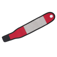 Self-Heating Magnet Wrist Support Brace Black Red, Winter Warmth Sports Band