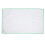 Serviette de golf en microfibre gaufrée verte 63x36 cm 13