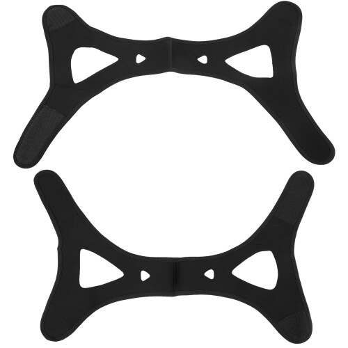 Snoring Protection Chin Strap with Breathable Hole Triangular Anti Snore Belt