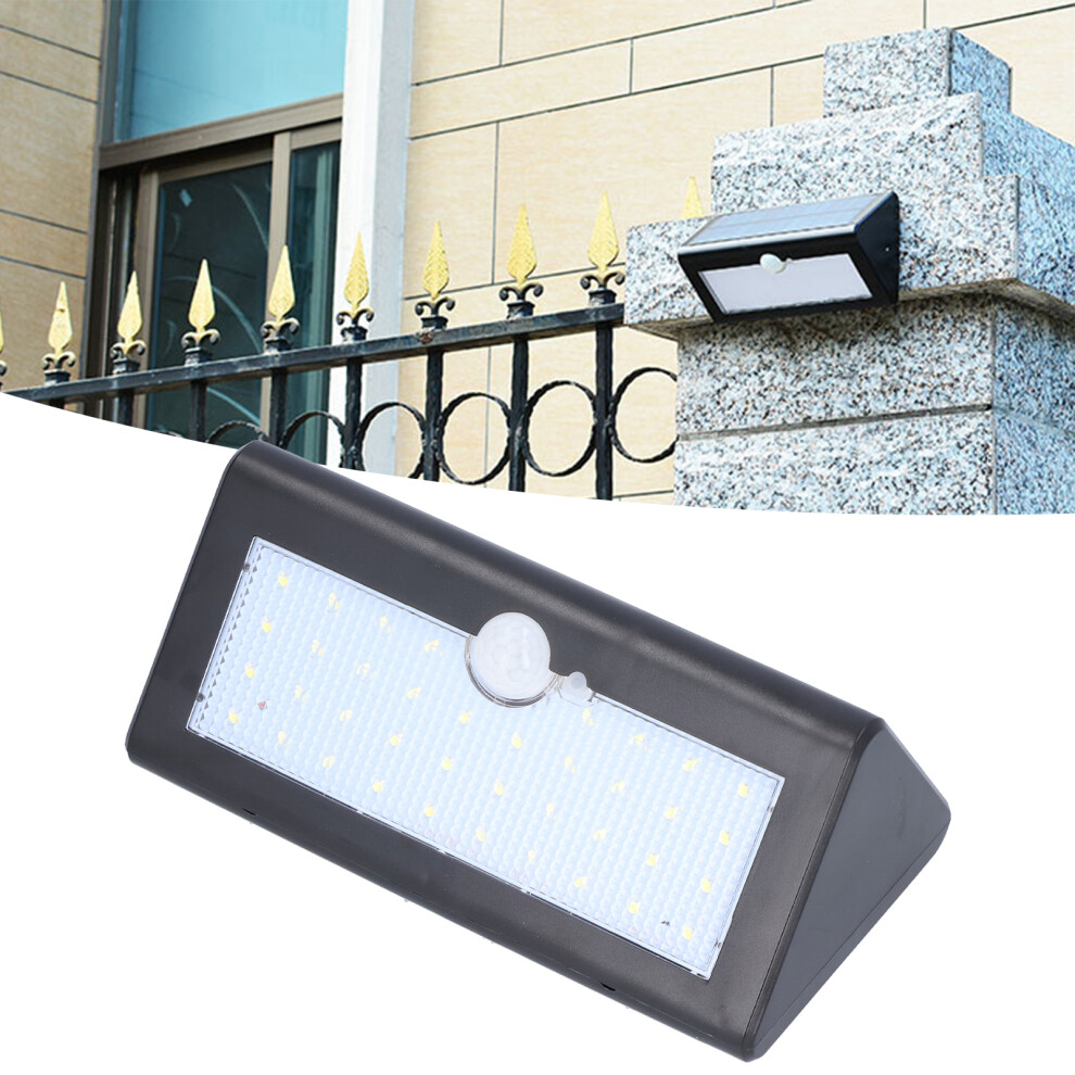 Waterproof Solar Wall Light 38 LED Human Detection for Outdoor Garden Footpath-image-OPC-PMSDZR6-NEW