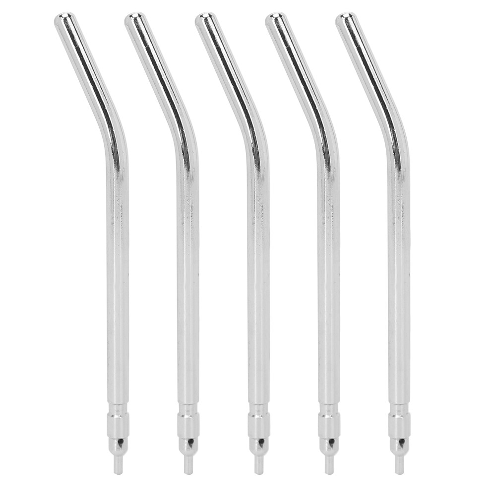 5pcs Stainless Steel Dental Air Water Spray Nozzles 3âWay Triple Syringe