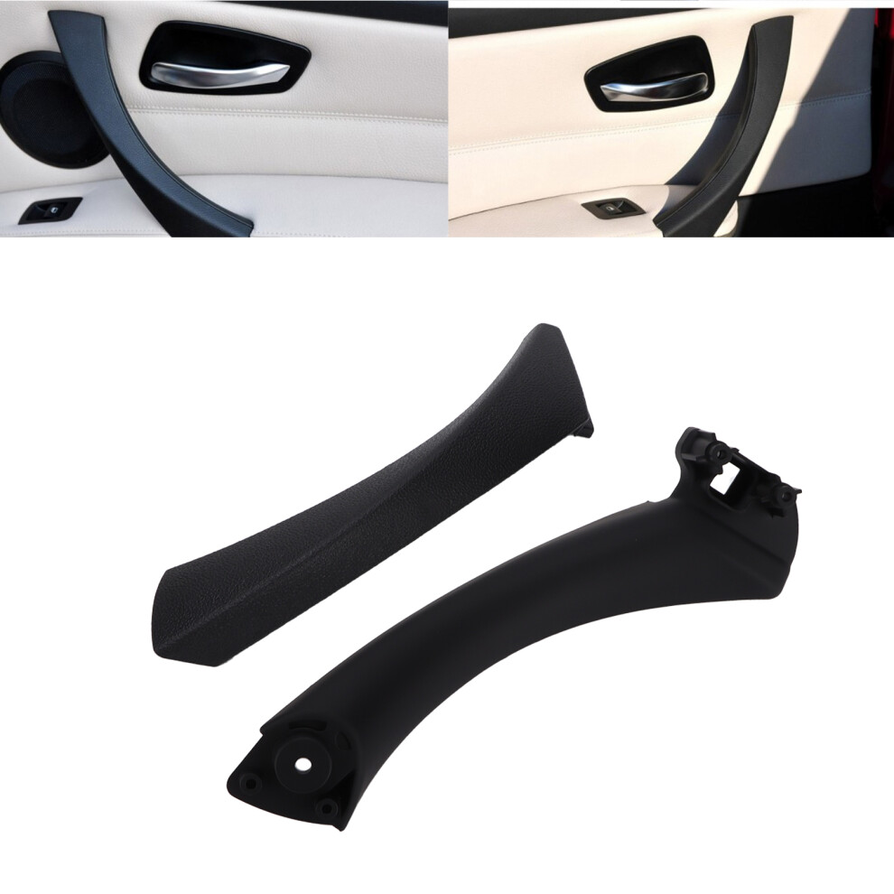 Inner Door Handle For Bmw E90 E91 2005-2012 Abs Replacement Black 8751358593165