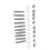 Durable Acura Engine Manifold Stud & Nut Set for B18 GSR SI Models 3