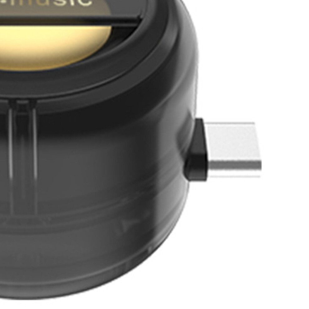 (Black, 41x41x34mm) USB-C Portable Phone Speaker with Enhanced Clear Bass Wired-image-OPC-PMSF8B8-NEW