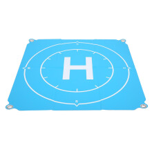 Hélipad double-face 50 50 cm Cap bleu et orange: N/A