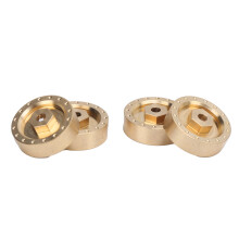 SCX24 90081 Contrepoids en laiton 10 g Or Ø 20 mm
