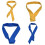 Restaurant Chefs Neckerchief Soft Polyester Silk Kitchen-Blue 6