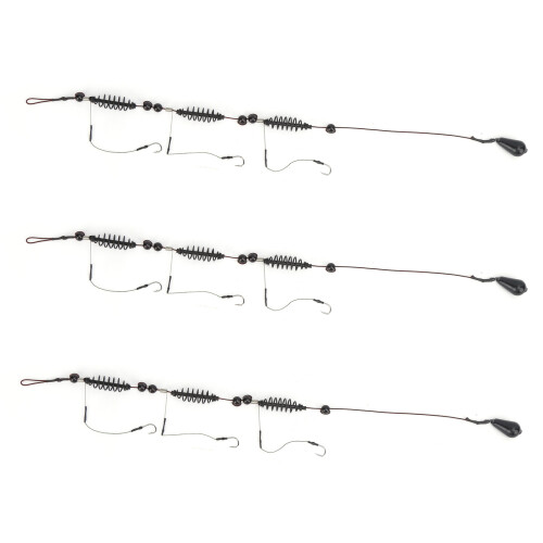 3 Stück Fischköder-Fangkäfig-Set, 35g, Nylon & Kupfer 1
