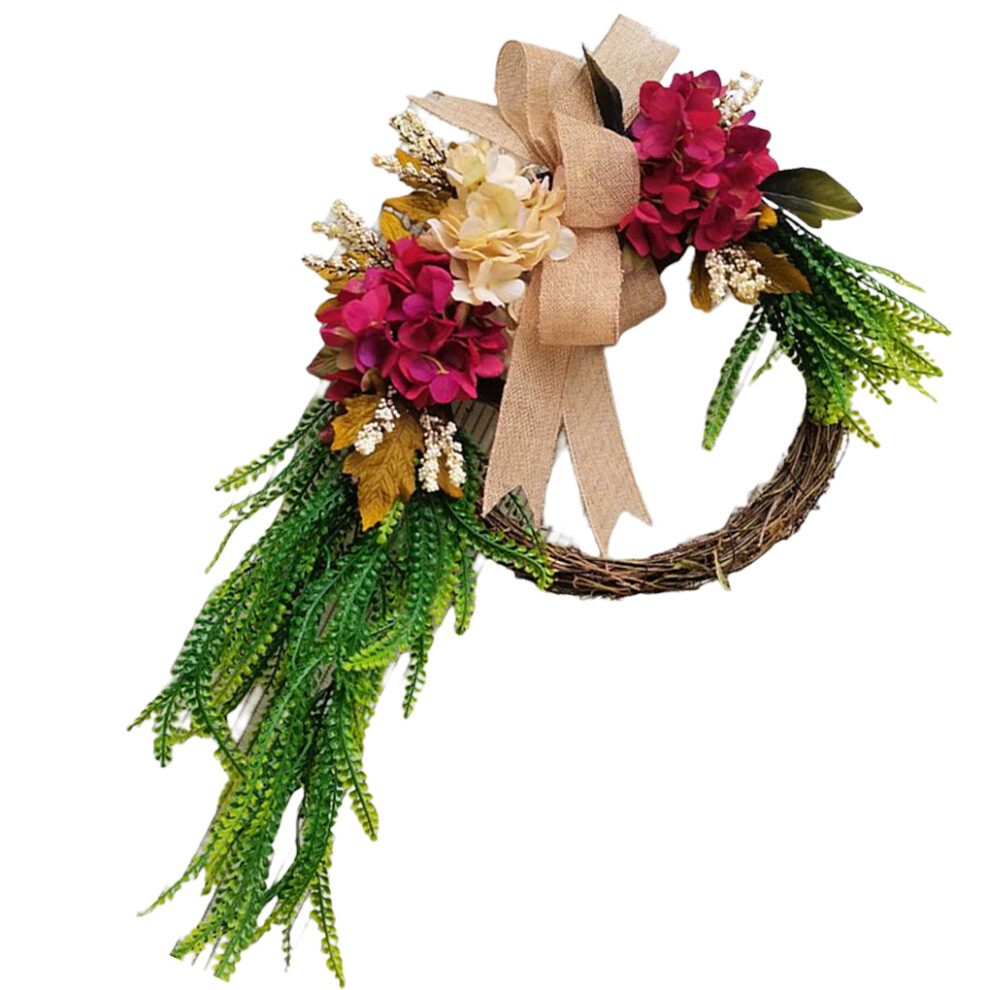 Simulation Wreath Decorative Hanging Garland Artificial Wreaths Front-image-OPC-PMSFFC2-NEW