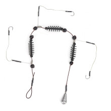 3 Stück Fischköder-Haken Käfigfalle Set 42x12mm 25g Angelzubehör