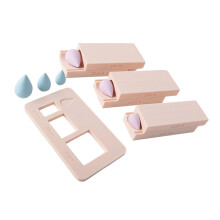 Plastic Clay Water Drop Bead Crafting Mold Pendant-apricot