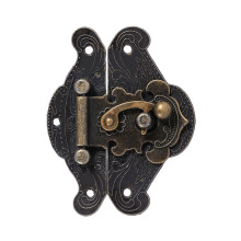 Antique Retro Vintage Decorative Latch Hasp Pad Chest Lock Plate for Wooden Box