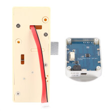 Elektronisches Schrankschloss mit Passwort-Tastatur, 4-Stelliges Code, Weiß, Benutzerfreundlich